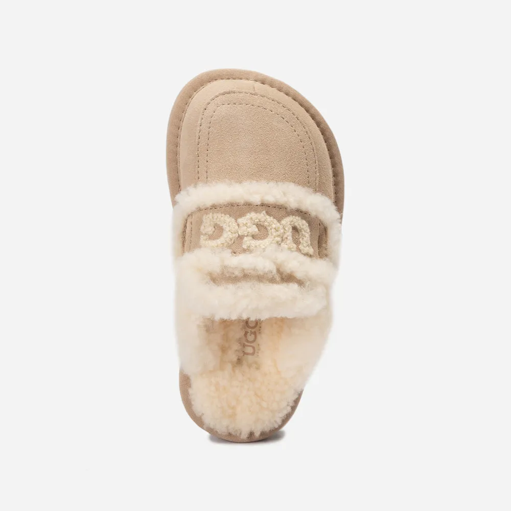 Ugg Kids Violet Shearling Slipper (Detachable Feature)