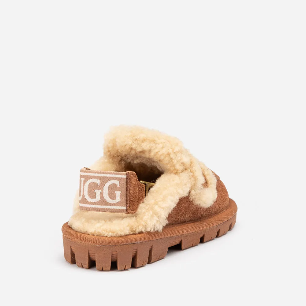 Ugg Kids Violet Shearling Slipper (Detachable Feature)