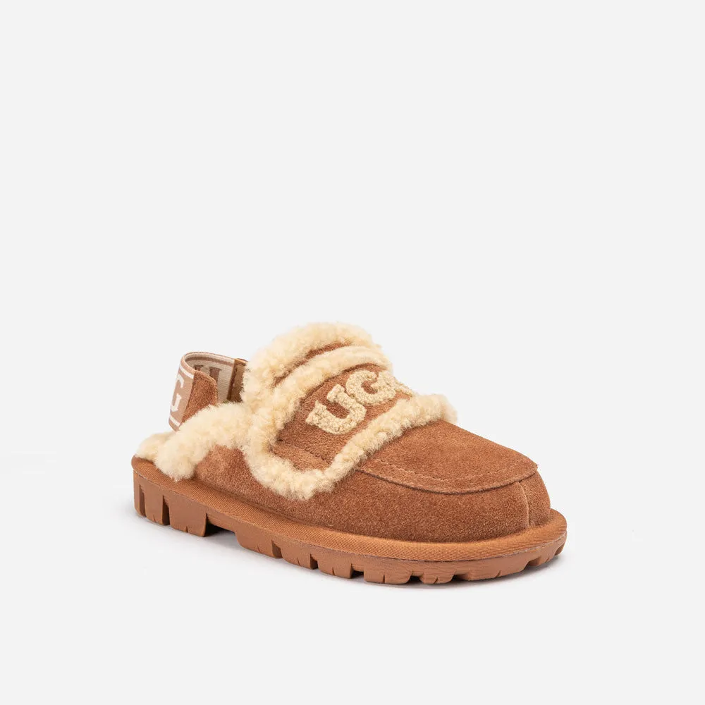 Ugg Kids Violet Shearling Slipper (Detachable Feature)