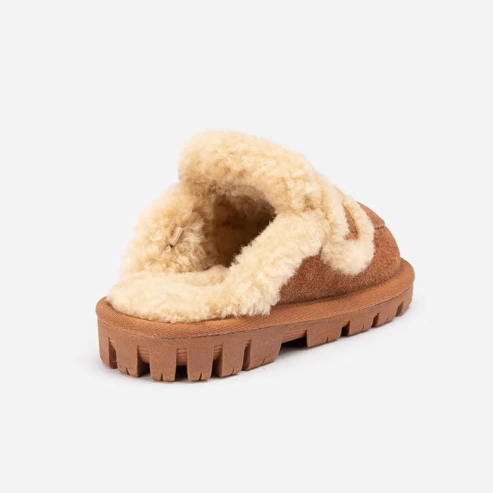 Ugg Kids Violet Shearling Slipper (Detachable Feature)