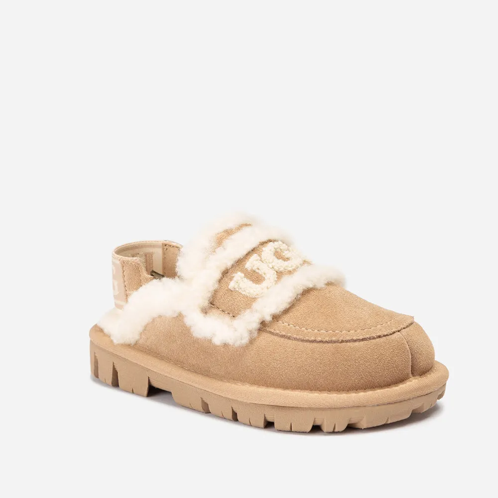 Ugg Kids Violet Shearling Slipper (Detachable Feature)