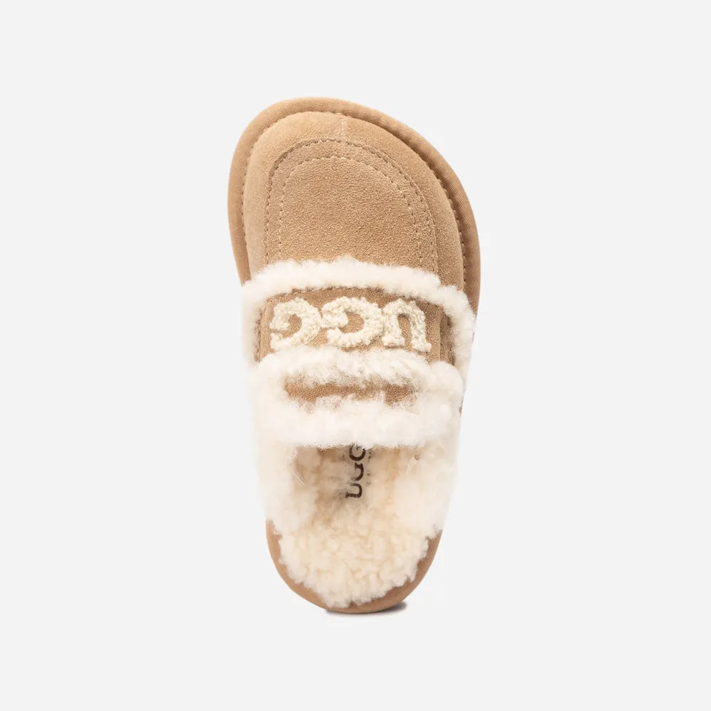 Ugg Kids Violet Shearling Slipper (Detachable Feature)