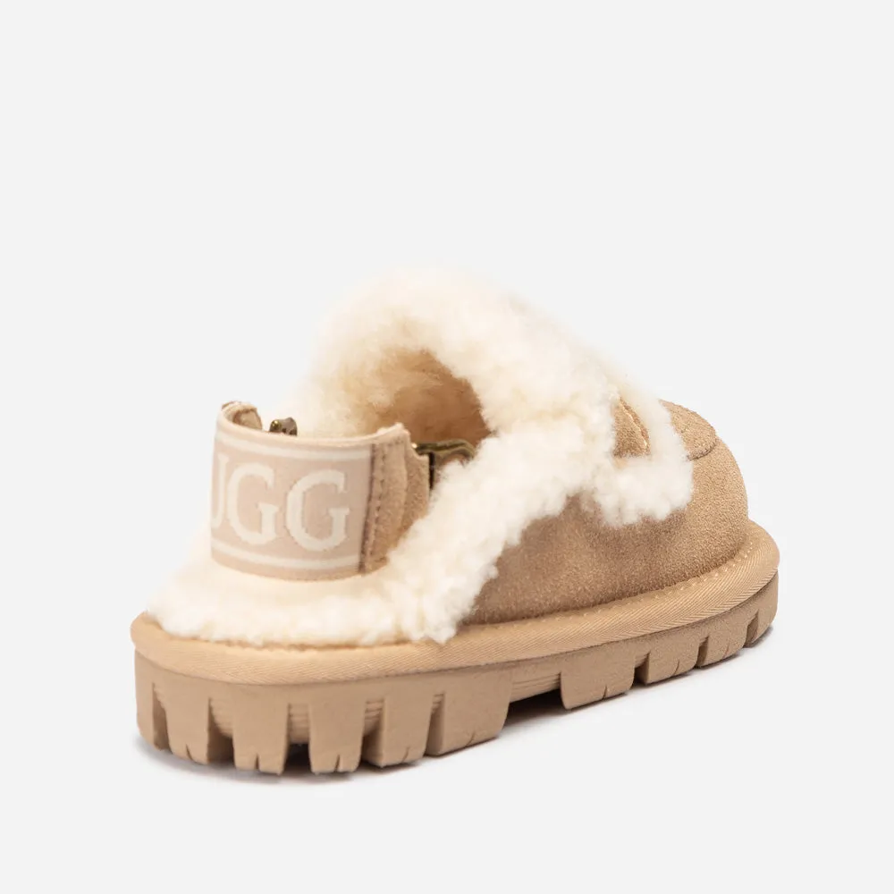 Ugg Kids Violet Shearling Slipper (Detachable Feature)