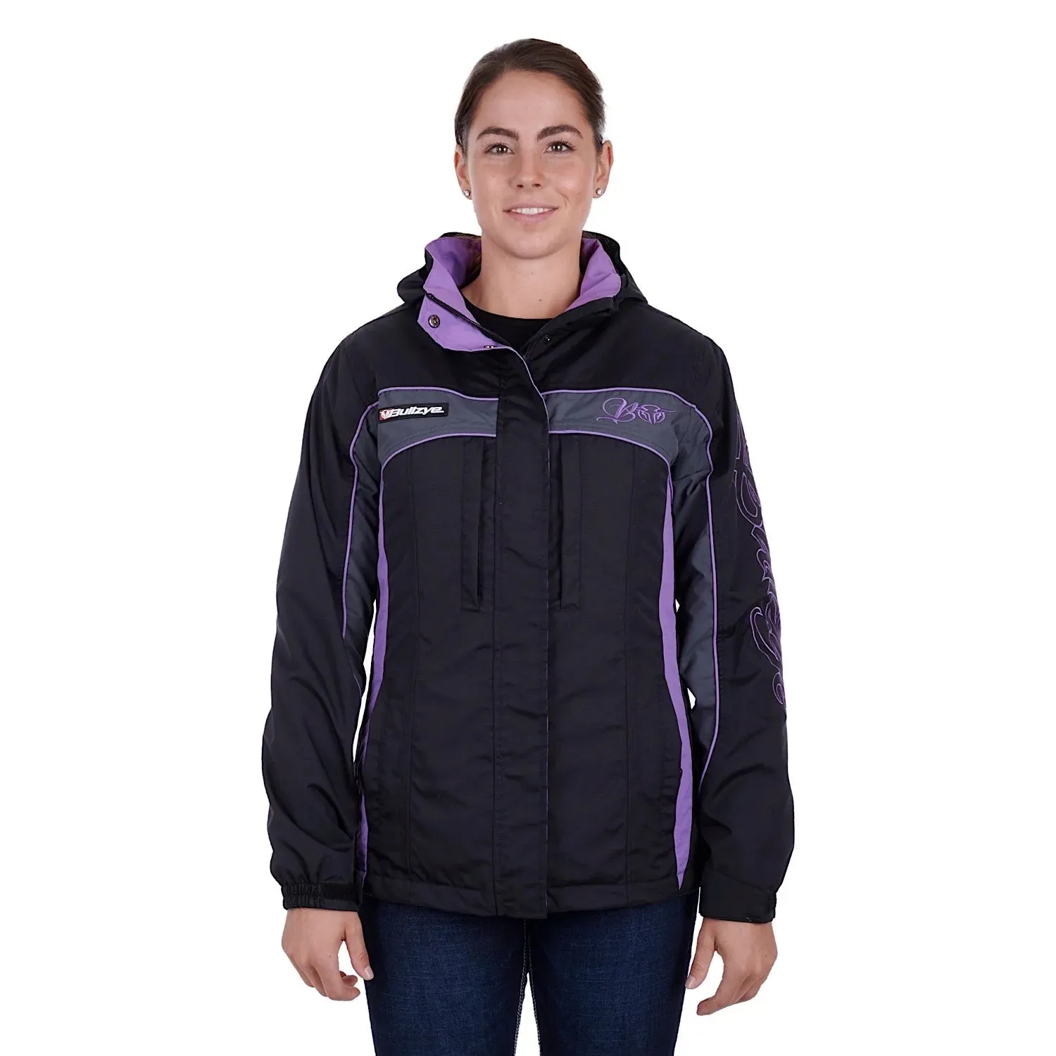 Women's Bullzye Carla Jacket Purple/Black