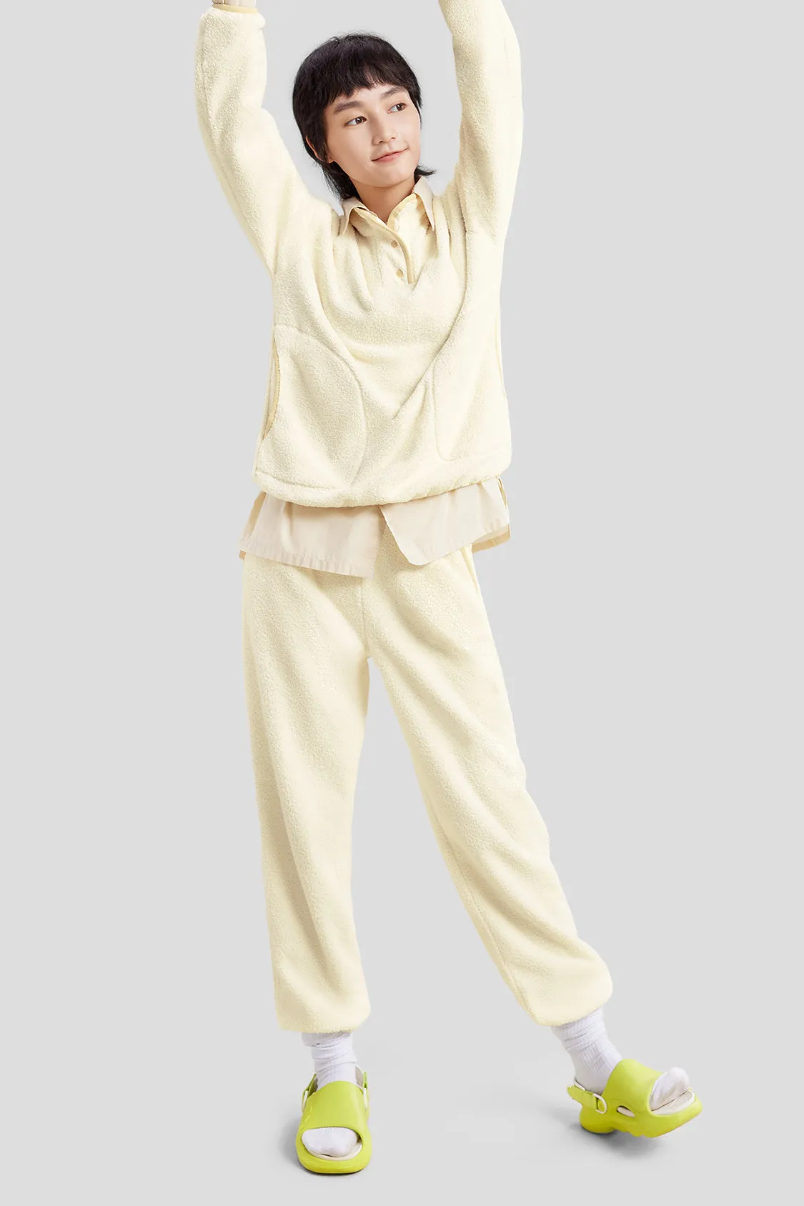 Women's Cozy Fleece Loungewear Set